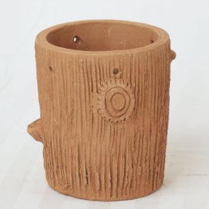 The Lovelace Terracotta Orchid Log